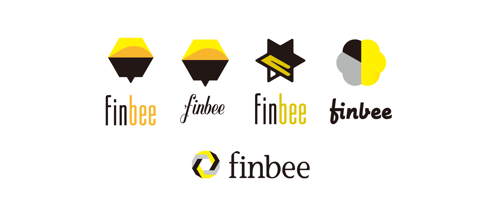finbeeロゴ案