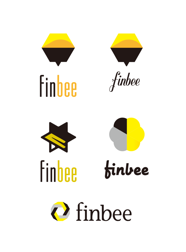 finbeeロゴ案